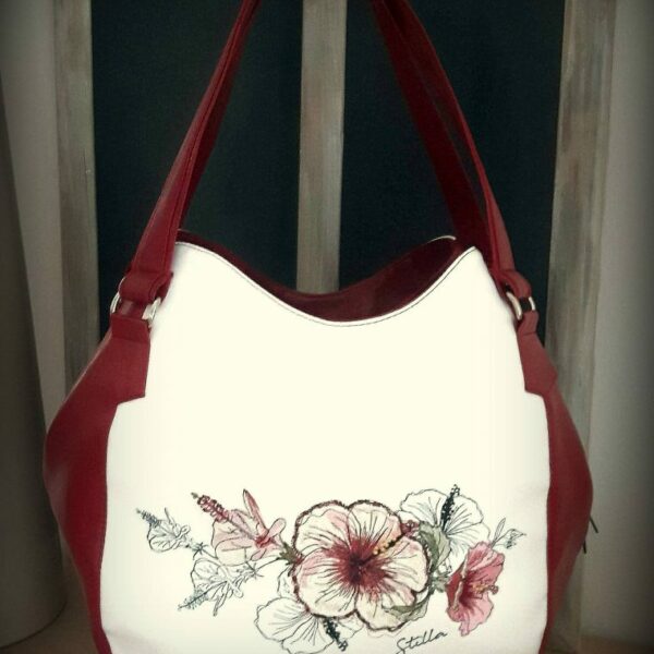 Kabelka tří komorová Hibiscus