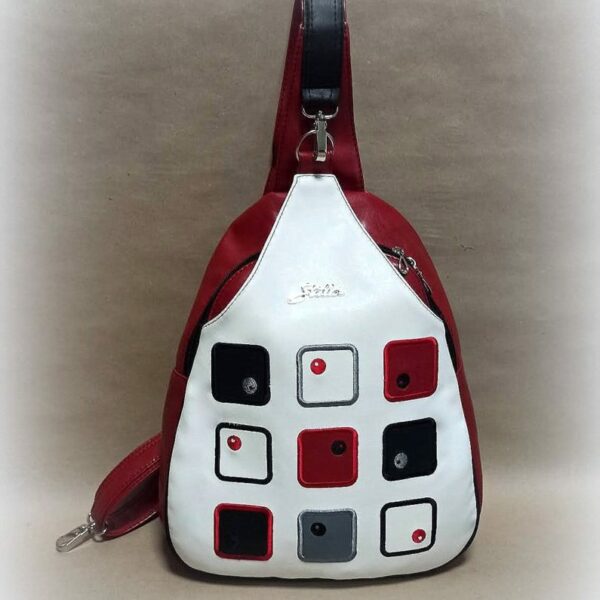 Sling bag red retro