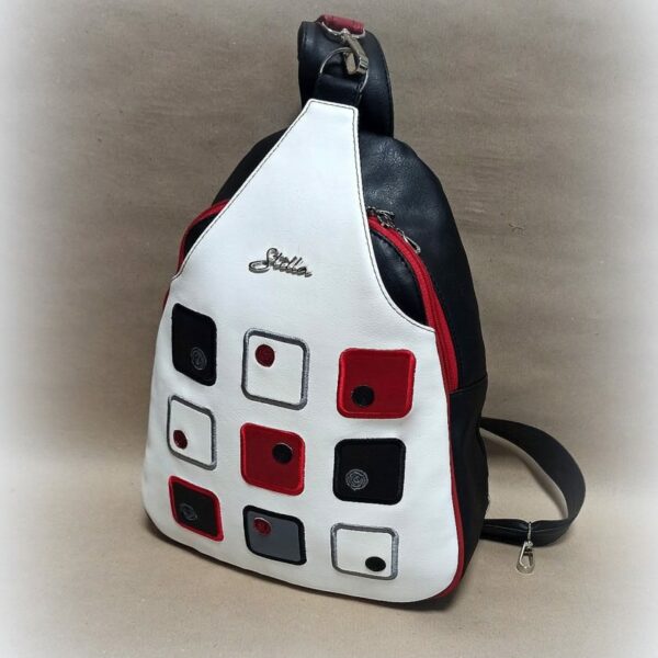 Sling bag black retro