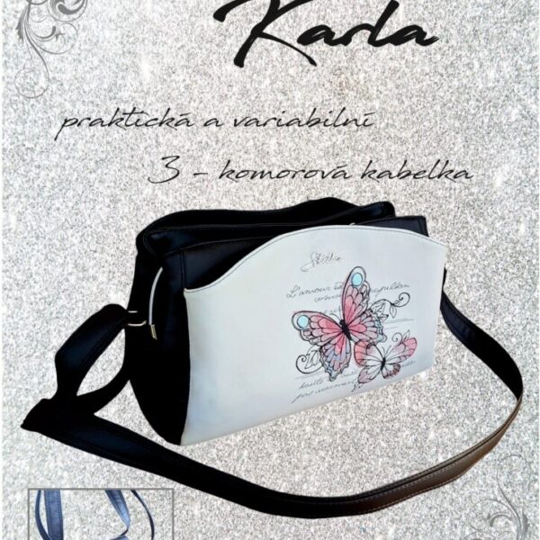KARLA 3-komorová kabelka PDF návod